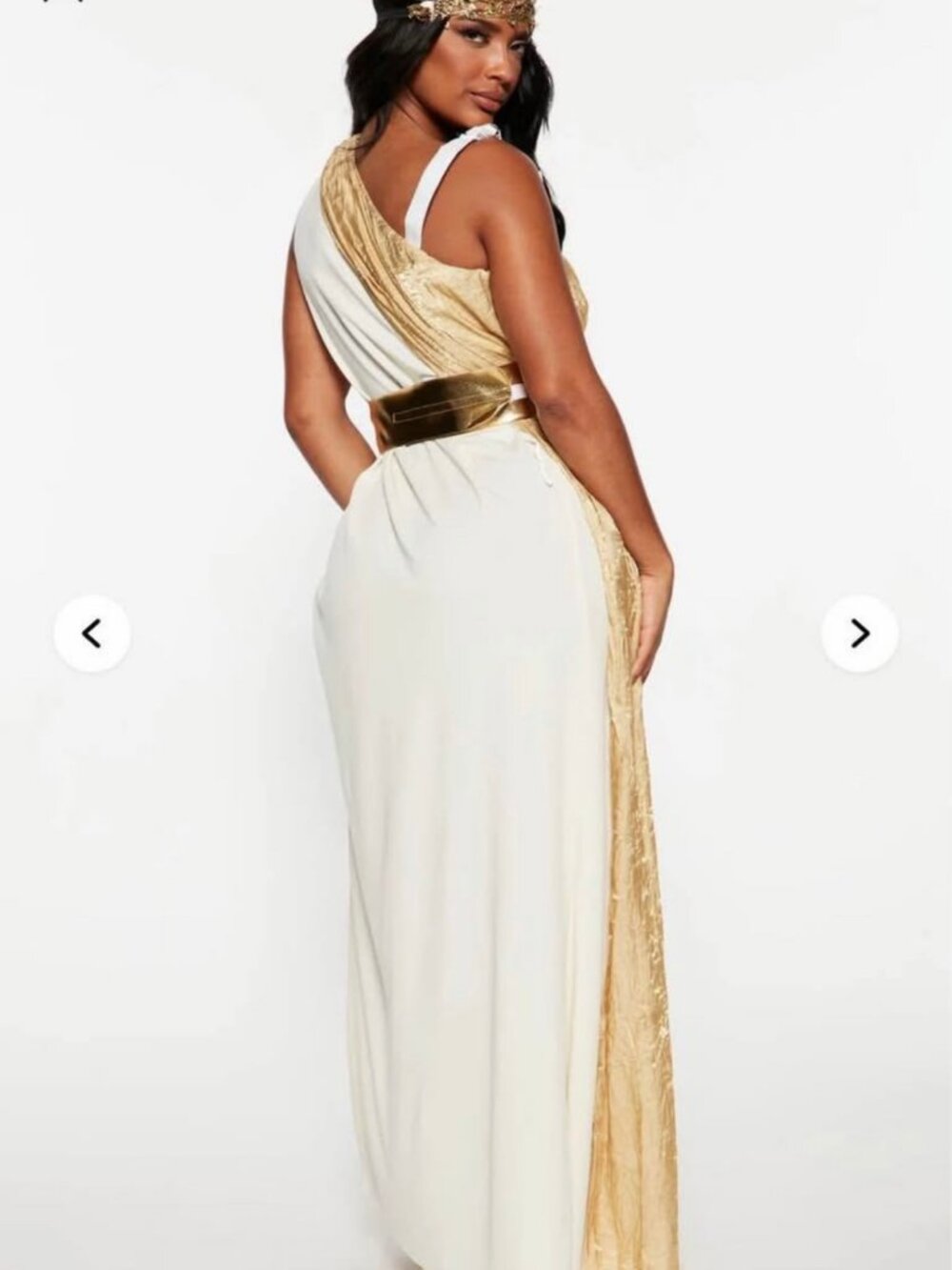 Fashion Nova Greek Goddess Halloween Costume S
